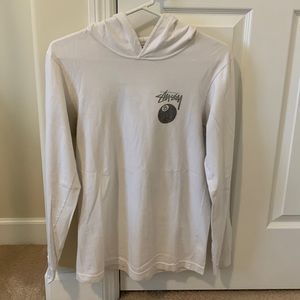 Stüssy 8 Ball Hooded Long Sleeve Tee
